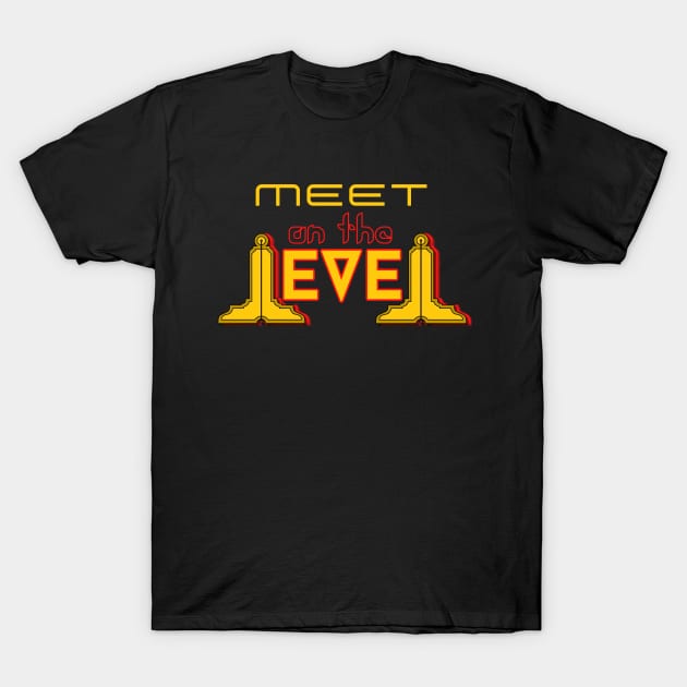 Freemason Meet On The Level Masonic T-Shirt by Hermz Designs